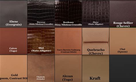 what color hermes should i get|hermès color chart 2022.